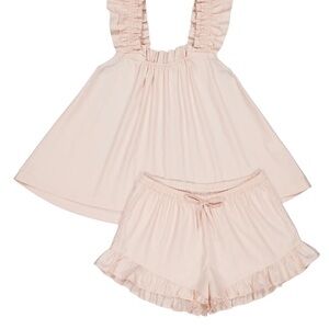 Nicolette Sleep Set - Cotton - Pink